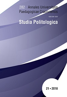 Annales Universitatis Paedagogicae Cracoviensis. Studia Politologica